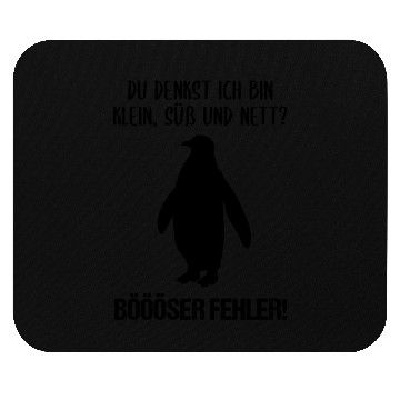Discover Penguin Small Sweet Nice Funny Quote Gift Mouse Pads