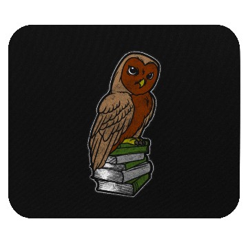 Discover Owl Nature Birds Cute Mouse Pads