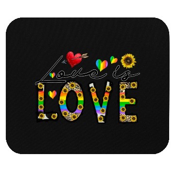 Discover Love is Love Mouse Pads