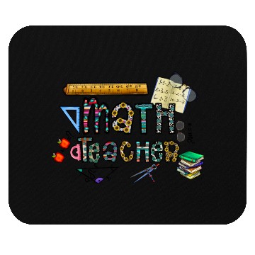 Discover Math Teacher Mouse Pads