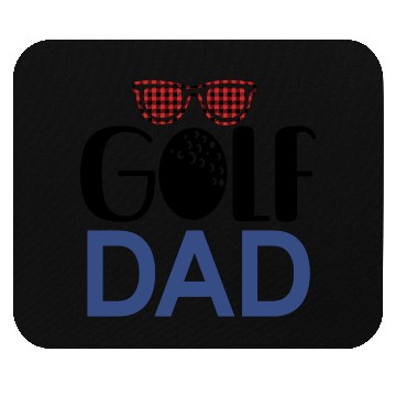 Discover Golf Dad Father's Day Gift Mouse Pads