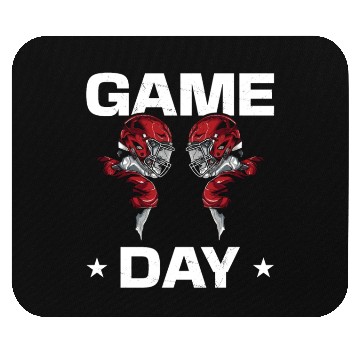 Discover American Football Game Day Mouse Pads