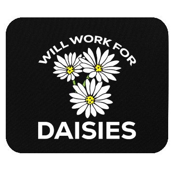 Discover Daisy Garden Gardening Gardener Mouse Pads