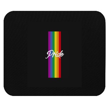 Discover Pride rainbow LGBT Mouse Pads