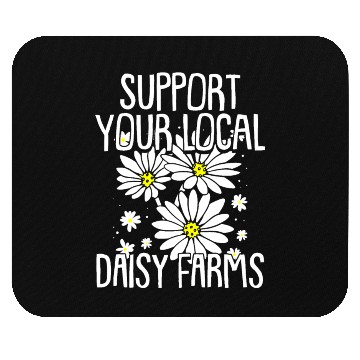Discover Daisy Garden Gardening Gardener Mouse Pads