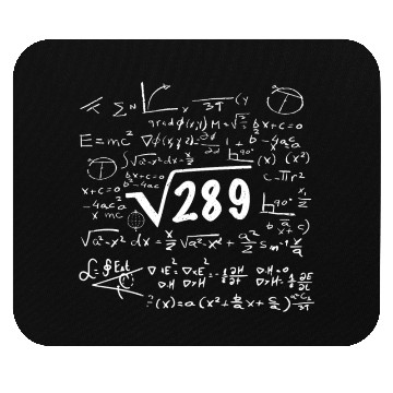 Discover Root 289 Birthday 17 Years Mathematics Mouse Pads