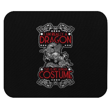 Discover Dragon Dragon Scales Monster Chinese Dragon Mouse Pads