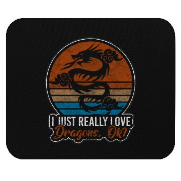 Discover Dragon Ice Chinese Dragon Mouse Pads