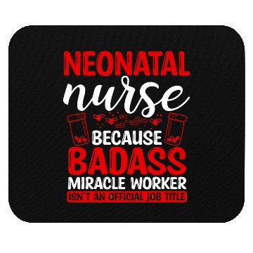 Discover Nicu Nurse Miracle Worker Nursing Essentials Mouse Pads