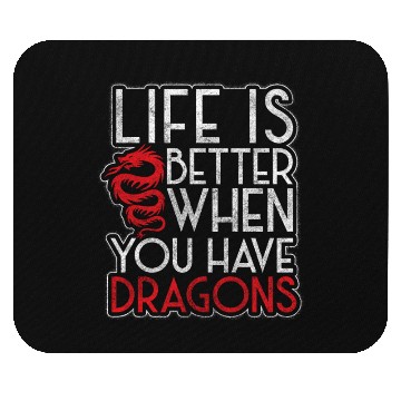 Discover Fantasy Dragon Scales Monster Chinese Dragon Mouse Pads