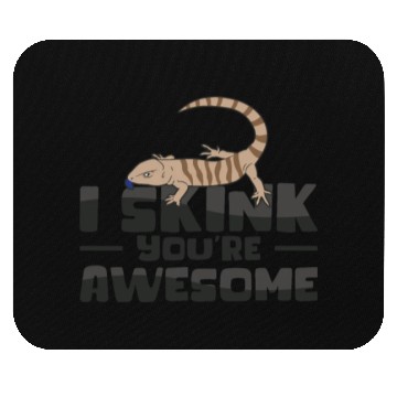 Discover Herpetology Skink Lizard Wildlife Reptile Mouse Pads