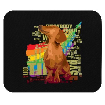 Discover pride corgi gay dog Mouse Pads