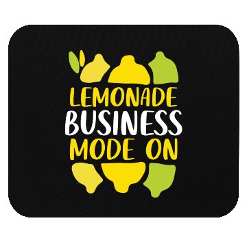 Discover Lemonade Business Mode On Summer Fruit Lemon Mouse Pads