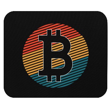 Discover Bitcoin is a coloured crypto Mouse Pads