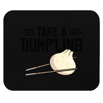 Discover Dumpling Asian Food Chinese Food Fan Mouse Pads