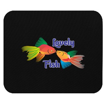 Discover fish best design Mouse Pads