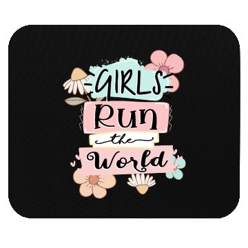 Discover Girls Run the World sublimation Mouse Pads