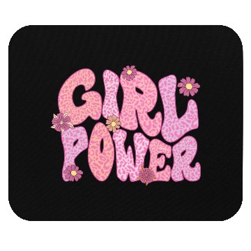 Discover Girl Power sublimation Mouse Pads