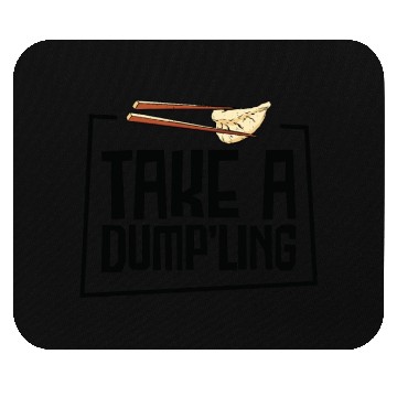 Discover Dumpling Asian Food Chinese Food Fan Mouse Pads