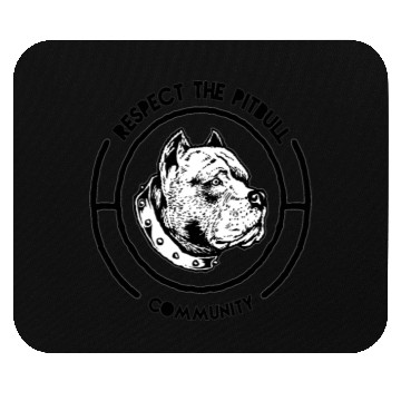 Discover RESPECT THE PITBULL Mouse Pads