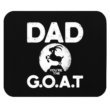 Discover Funny Goat Fathers Day design Mouse Pads