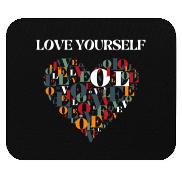 Discover Wednay's Self-Love Merch Mouse Pads