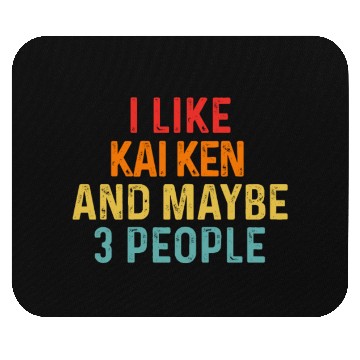 Discover I Like Kai Ken And Maybe 3 People Dog Lover Retro Mouse Pads