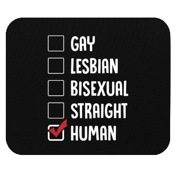 Discover Human Gender Checklist Mouse Pads
