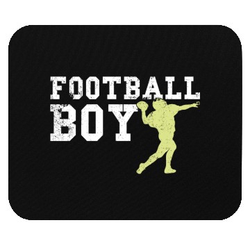 Discover football boy Mouse Pads