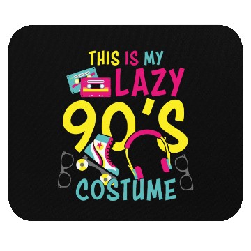 Discover This Is My Lazy 90s Costume Mouse Pads
