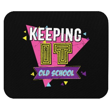 Discover Keeping It Old School Retro Mouse Pads