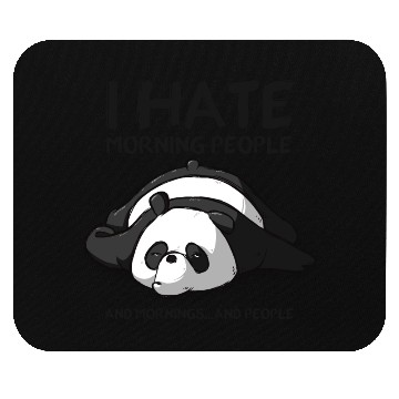 Discover Panda morning Mouse Pads
