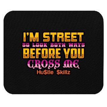 Discover HustleSkillz Commercial Use Gangster Quote Mouse Pads