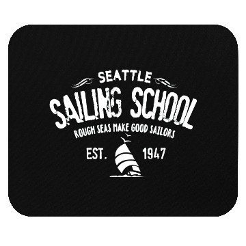 Discover Seattle sailing school Mouse Pads