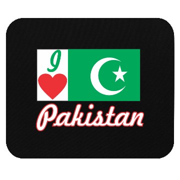 Discover i love pakistan best design Mouse Pads