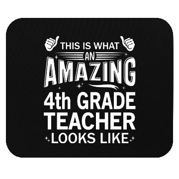 Discover Amazing 4th Grade Teacher Mouse Pads