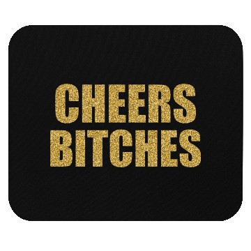Discover Cheers Bitches Glitter New Year 2020 Holidays Gift Mouse Pads