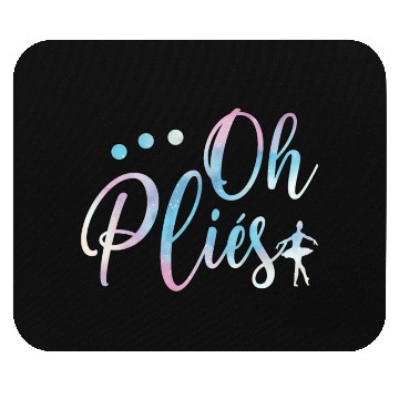 Discover Funny Ballet Dancer Ballet Dancing Ballerina Gifts Mouse Pads