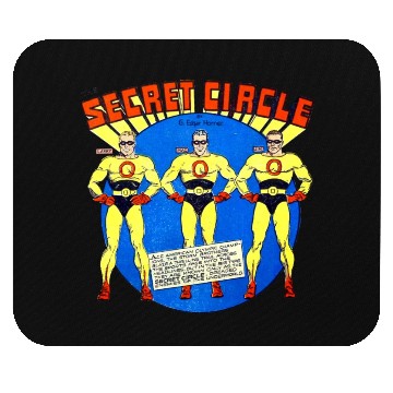 Discover Secret Circle Mouse Pads