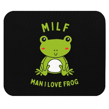 Discover MILF Man I Love Frog Mouse Pads