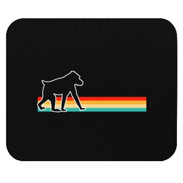 Discover monkey retro Mouse Pads