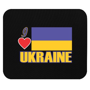 Discover i love ukraine Mouse Pads