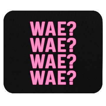 Discover Wae? Korean Question - Why? Mouse Pads