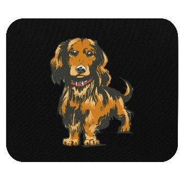 Discover Cute dachshund dog Mouse Pads