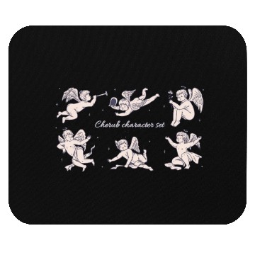 Discover CHERUB CHARACTER SET Mouse Pads