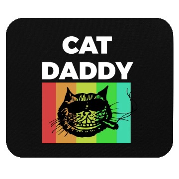 Discover Cat Daddy Mouse Pads