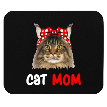 Discover Cat Mom Mouse Pads