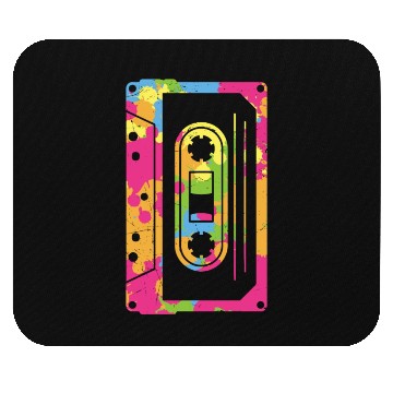 Discover Colorful Retro Cassette Tape Mouse Pads