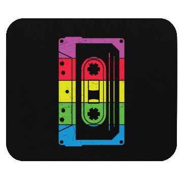 Discover Colorful Retro Cassette Tape Mouse Pads