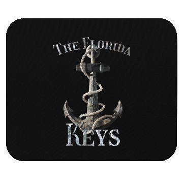 Discover Florida Keys Vacation Nautical Anchor Sailing Mouse Pads